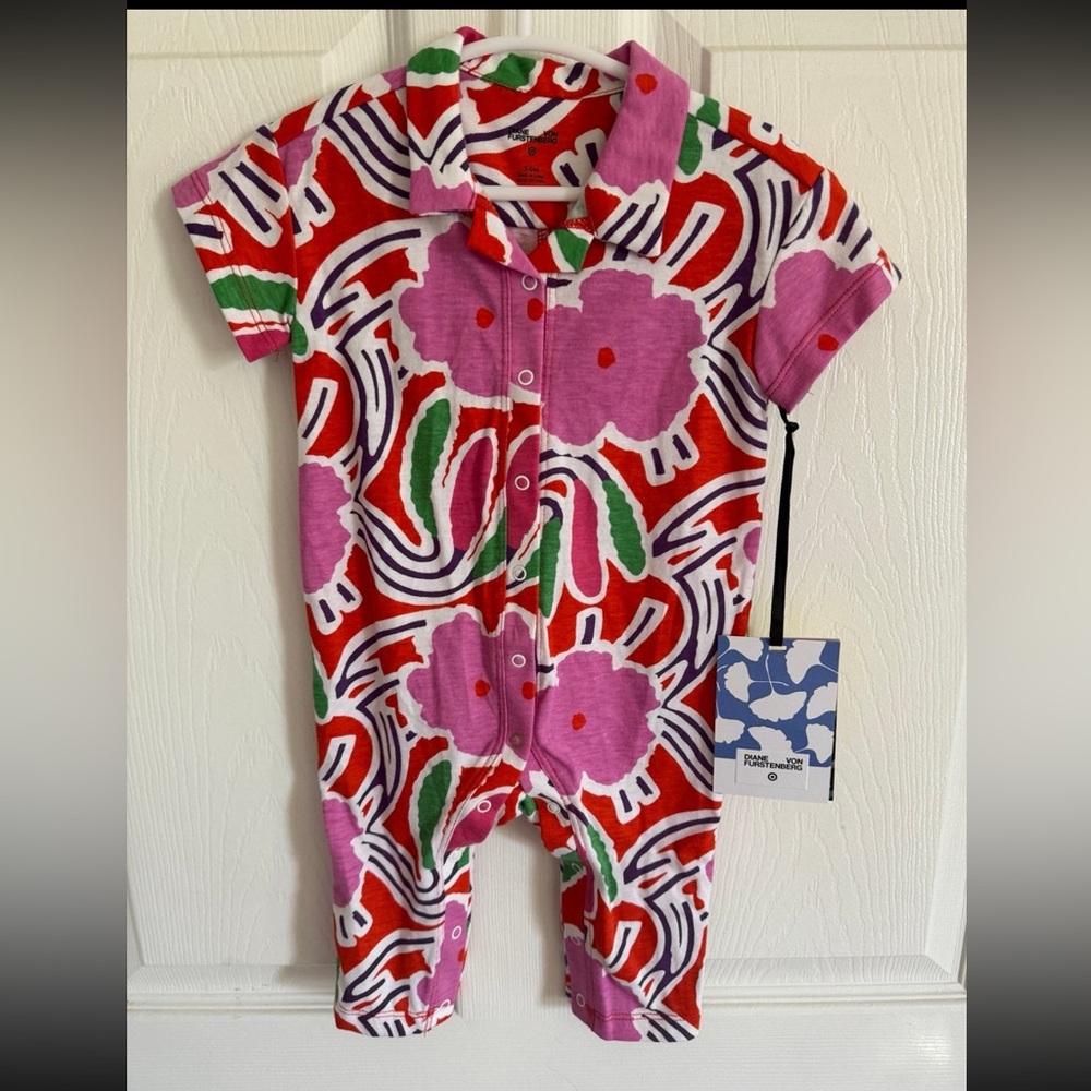 DVF for target baby outfit jumpsuit diane von furstenberg
